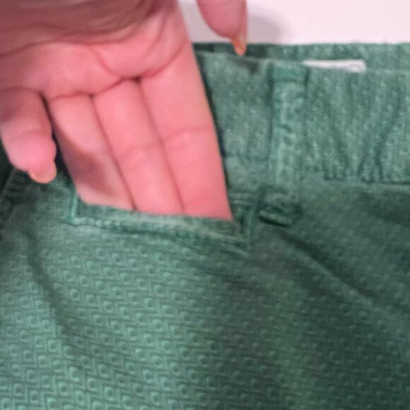 Hero Seven France Mens' Green Pattern Chino Pants 32 x 30 - Picture 12 of 15